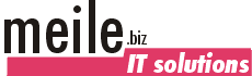 Firmenlogo &raquo;meile.biz IT solutions&laquo;